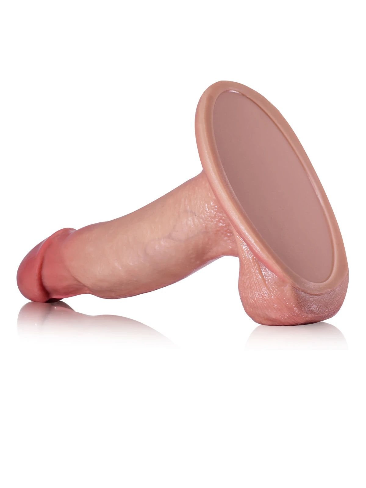 7” x 1.6” Small Dildo Most Realistic Feeling Dildo With Foreskin & Balls