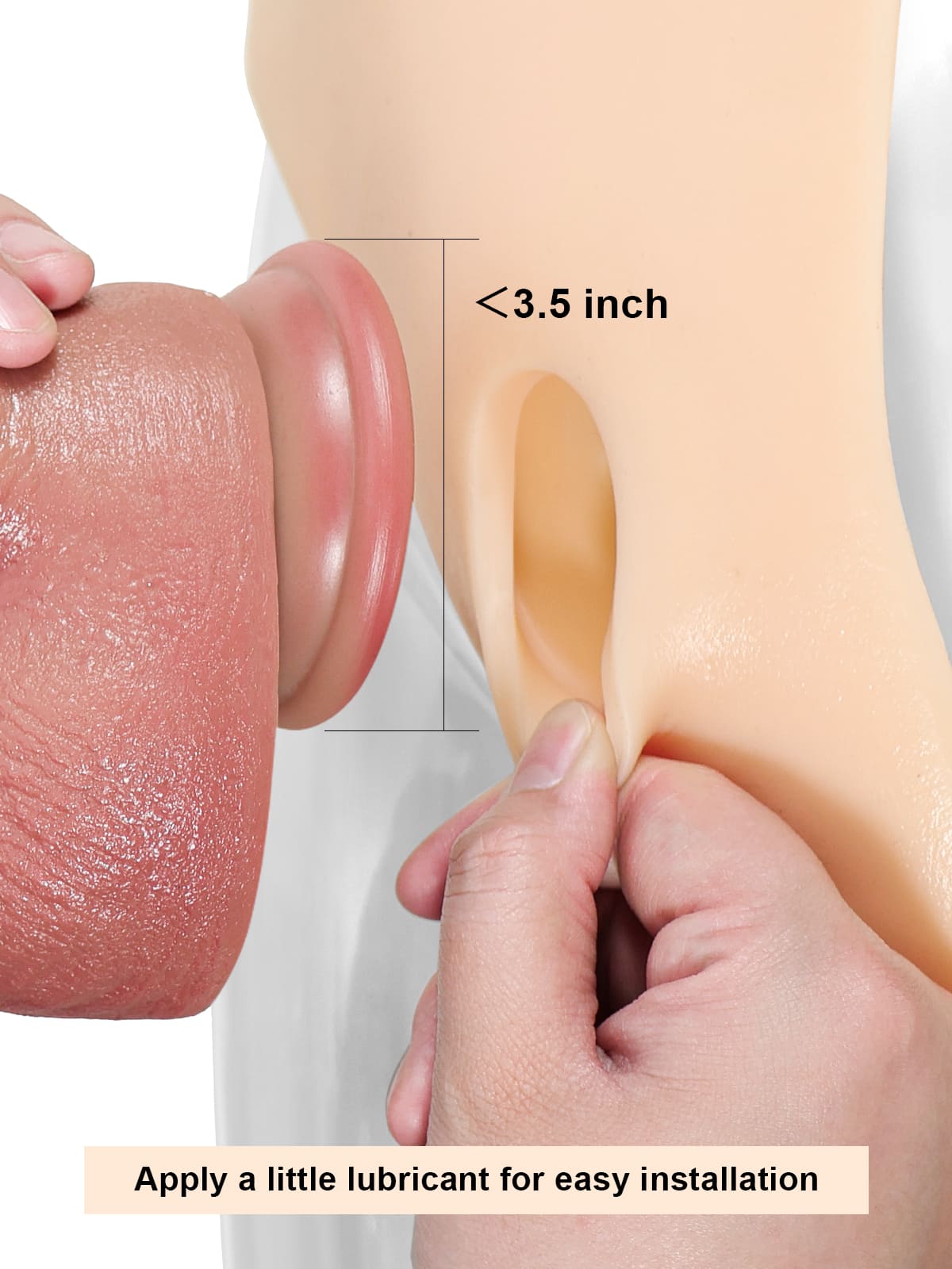 Correa de silicona con consolador anal vibrador para consolador con ventosa (consolador reemplazable no incluido)