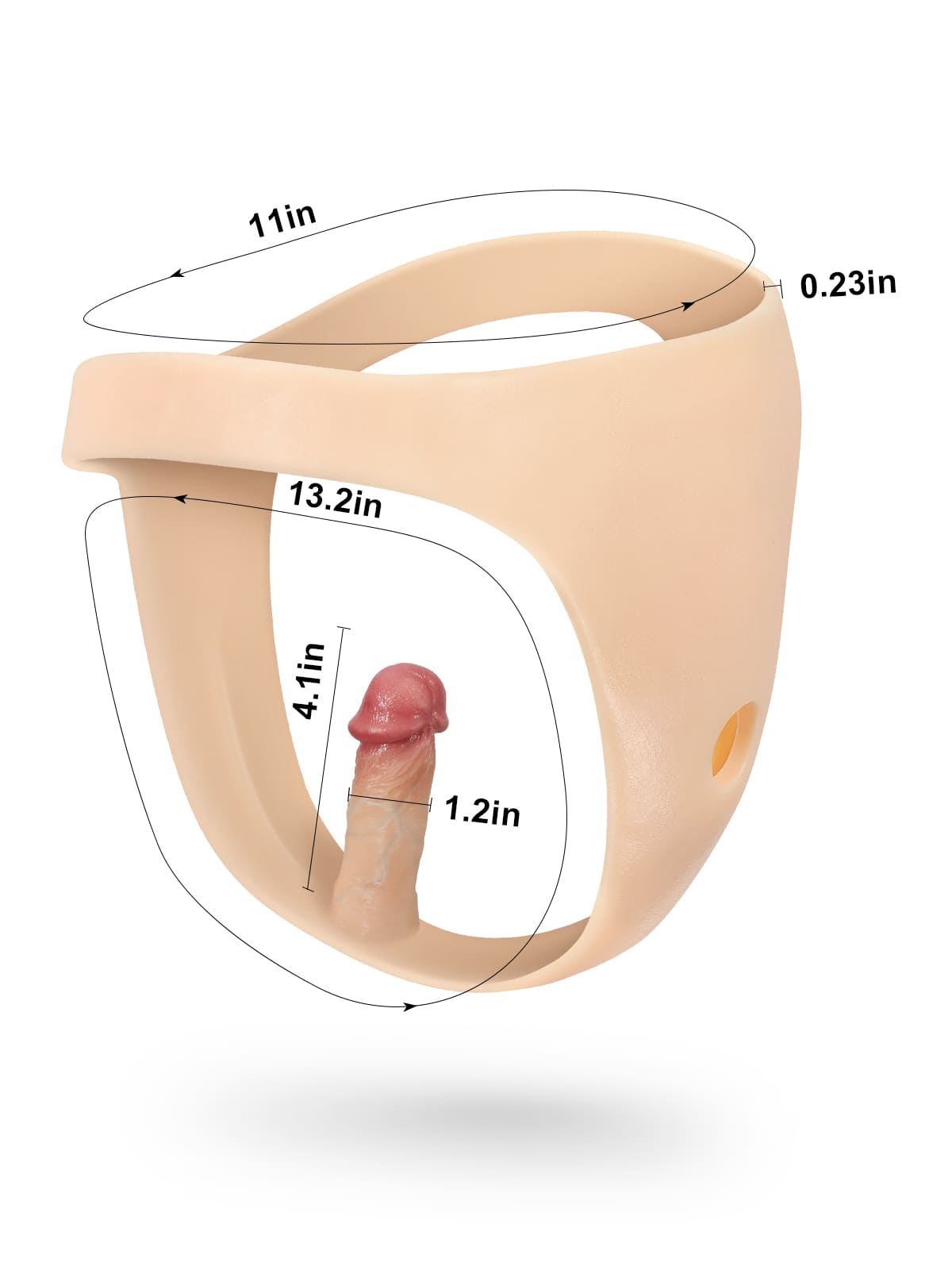 Correa de silicona con consolador anal vibrador para consolador con ventosa (consolador reemplazable no incluido)