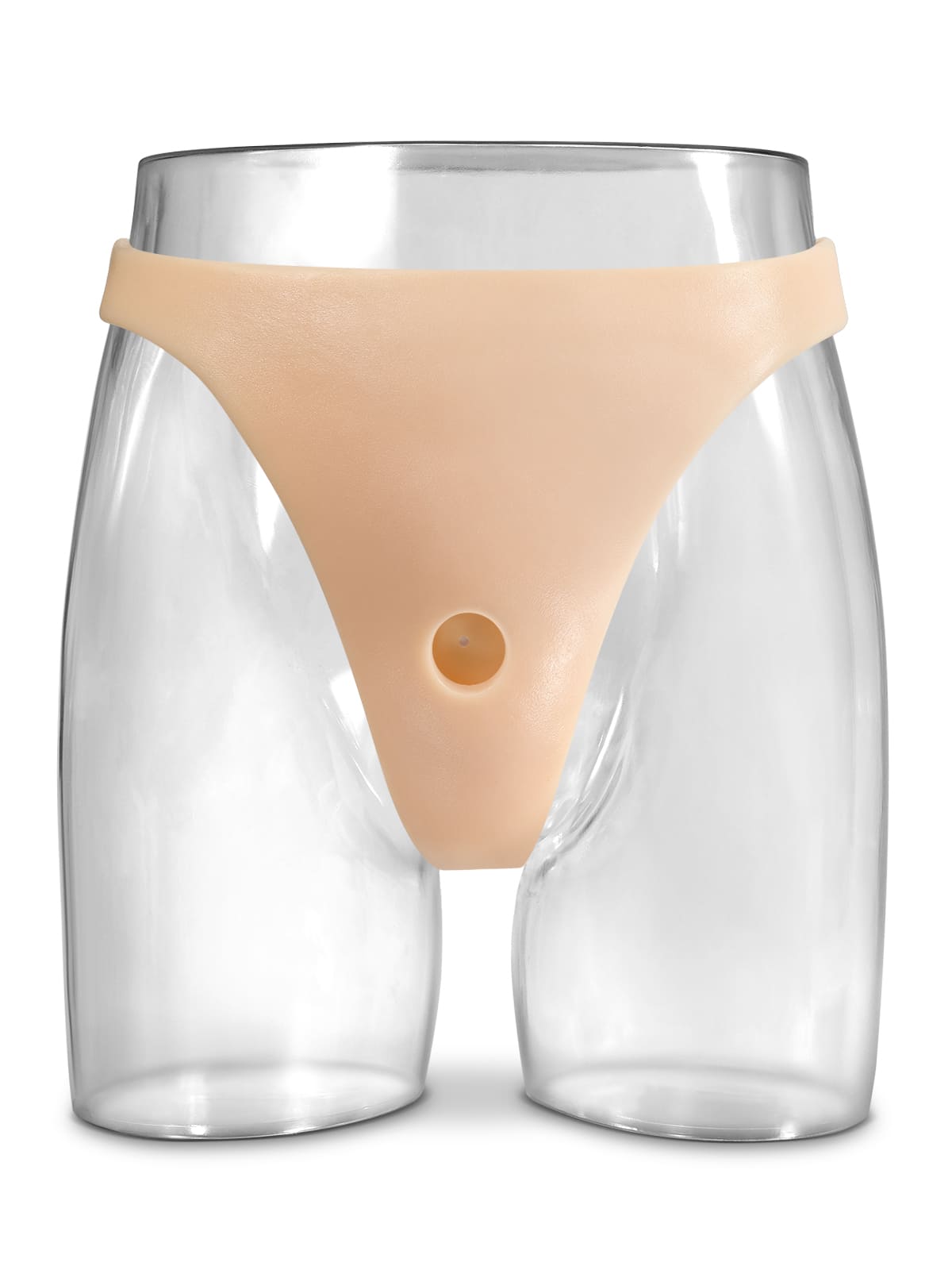 Correa de silicona con consolador anal vibrador para consolador con ventosa (consolador reemplazable no incluido)