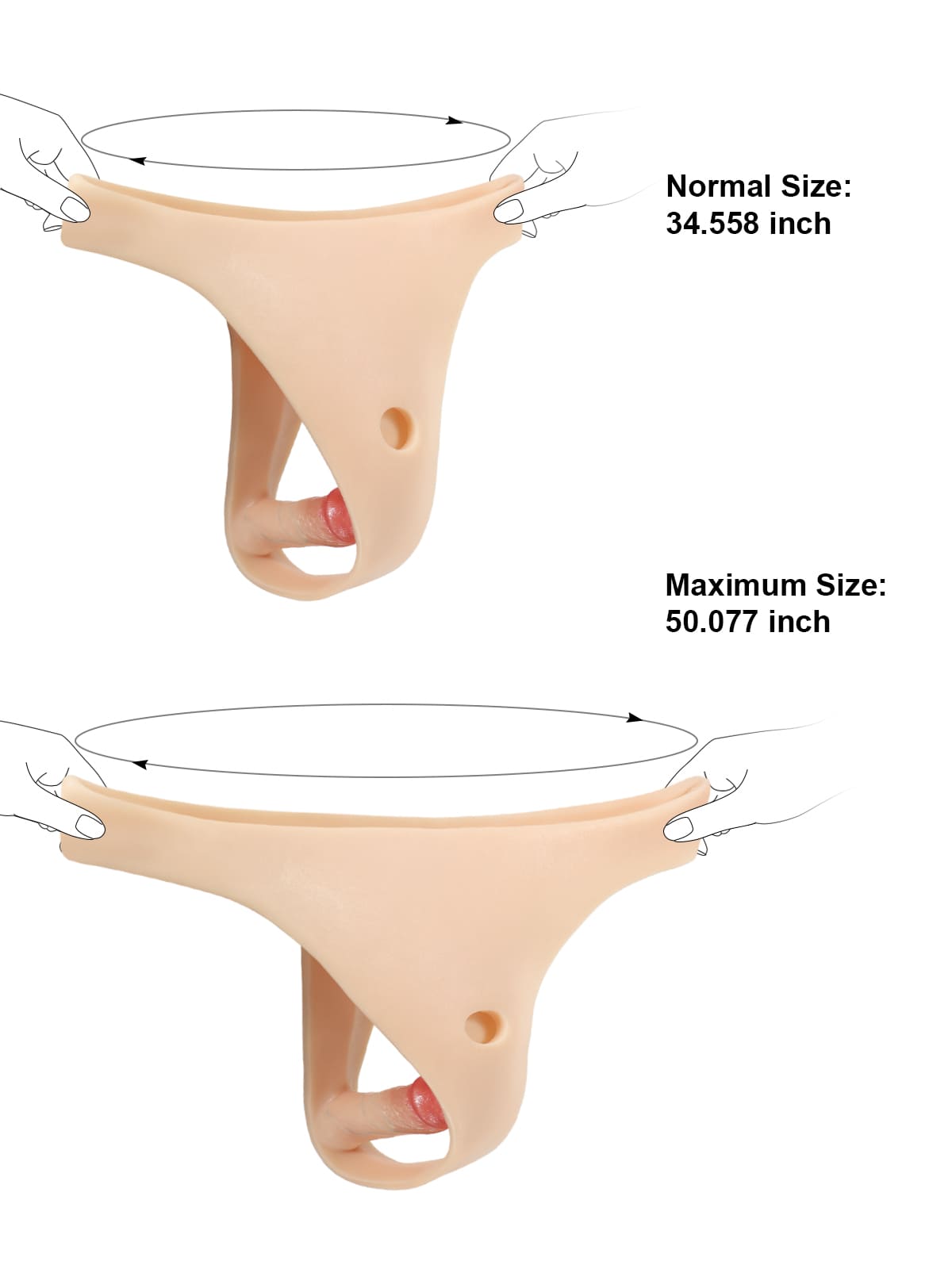 Correa de silicona con consolador anal vibrador para consolador con ventosa (consolador reemplazable no incluido)