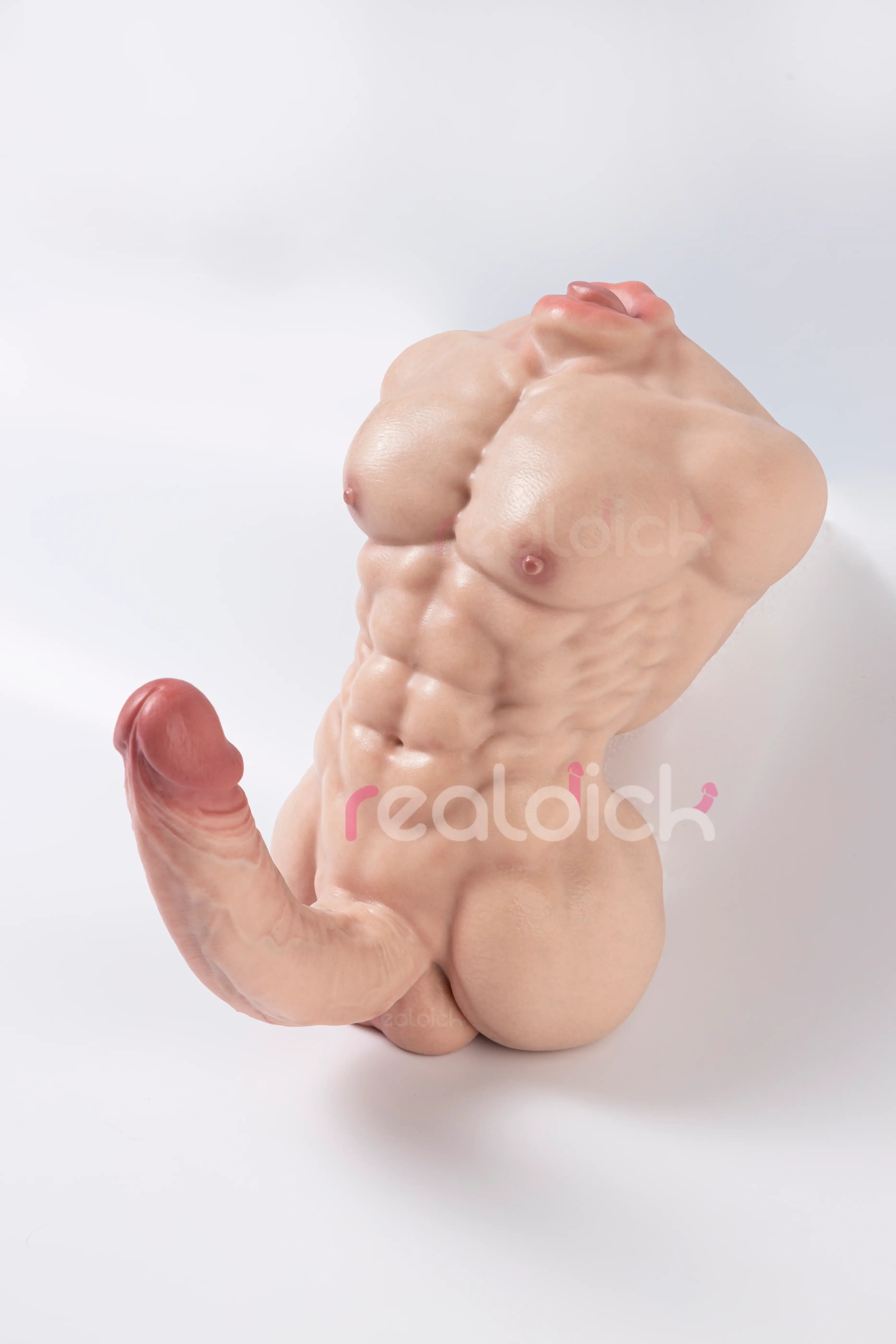 Rook | 4LB Small Silicone Torso Dildo with Realistic Blowjob Tunnel