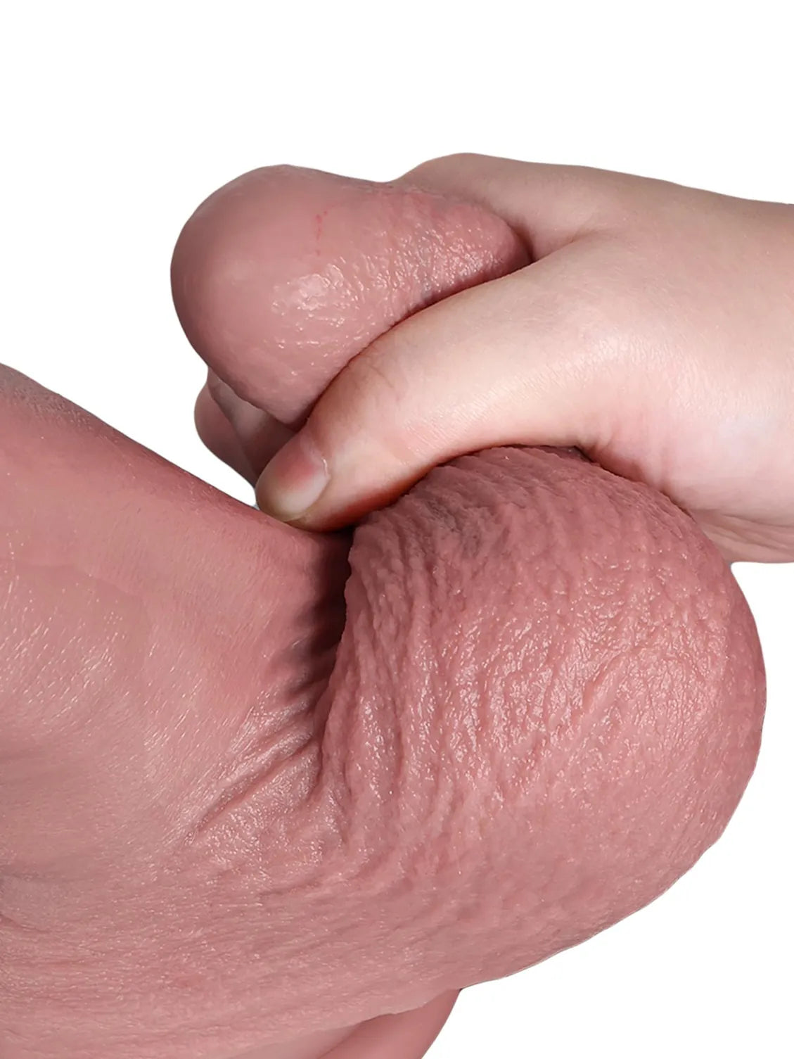 Ford | 10.4" x 2.2" Realistic Uncut Dildo with Sliding Skin and Low Hanging Balls