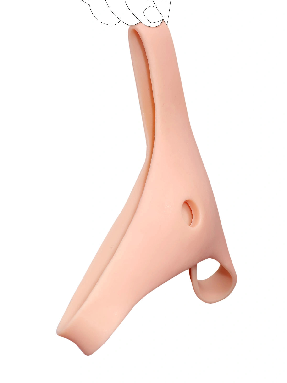 Thalyn | Lifelike Silicone Strap-On without Dildo